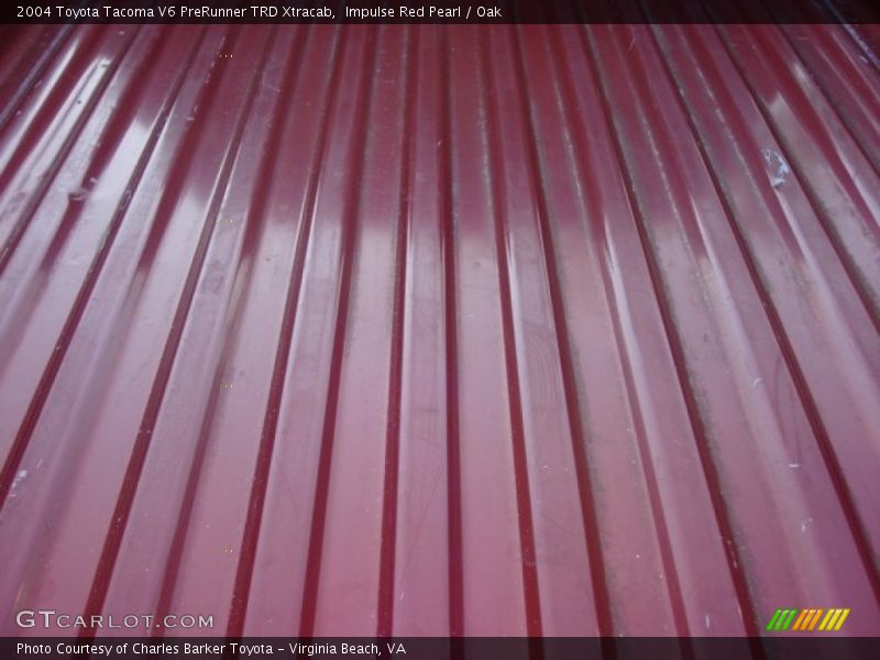 Impulse Red Pearl / Oak 2004 Toyota Tacoma V6 PreRunner TRD Xtracab
