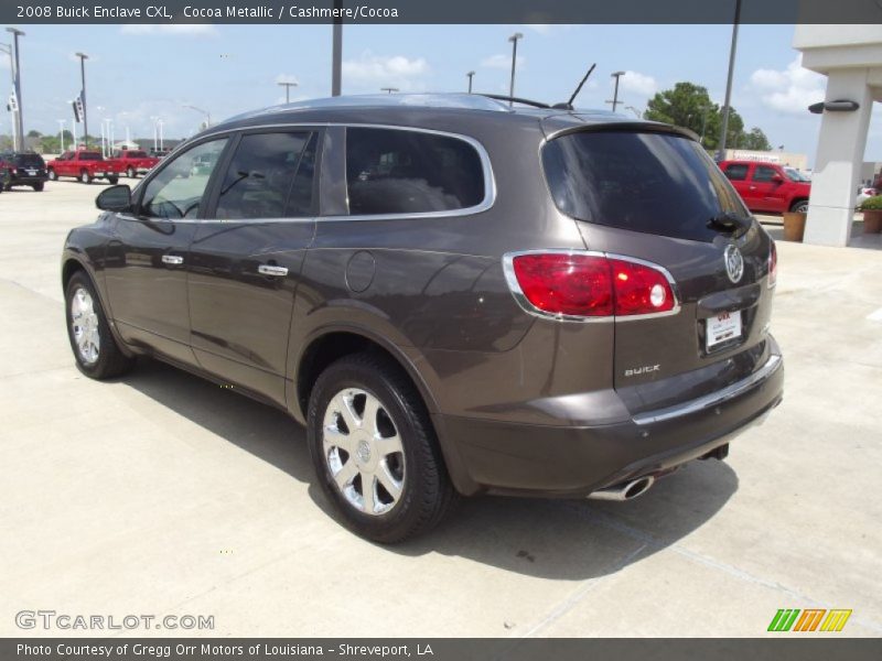 Cocoa Metallic / Cashmere/Cocoa 2008 Buick Enclave CXL