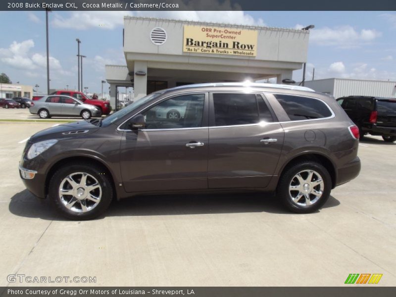 Cocoa Metallic / Cashmere/Cocoa 2008 Buick Enclave CXL