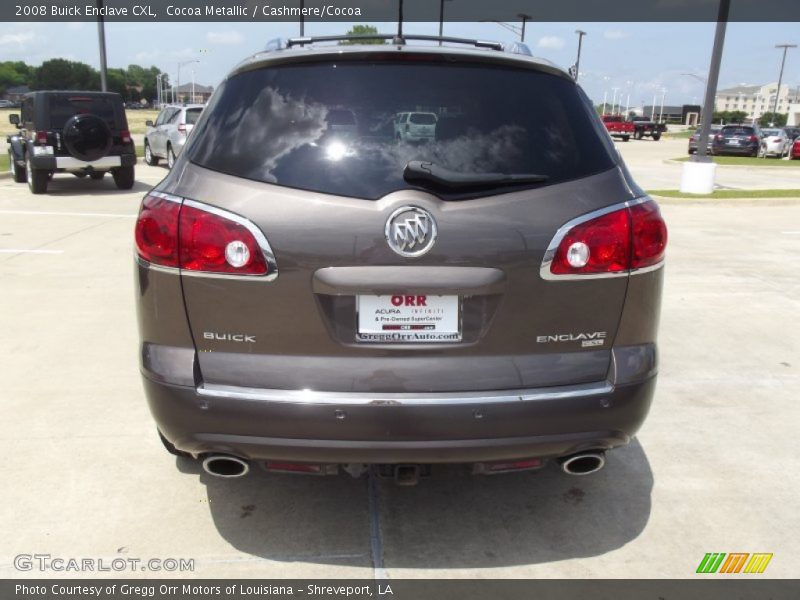 Cocoa Metallic / Cashmere/Cocoa 2008 Buick Enclave CXL