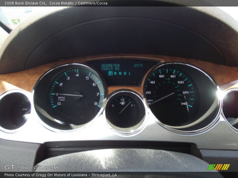 Cocoa Metallic / Cashmere/Cocoa 2008 Buick Enclave CXL