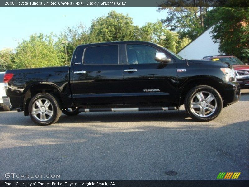 Black / Graphite Gray 2008 Toyota Tundra Limited CrewMax 4x4