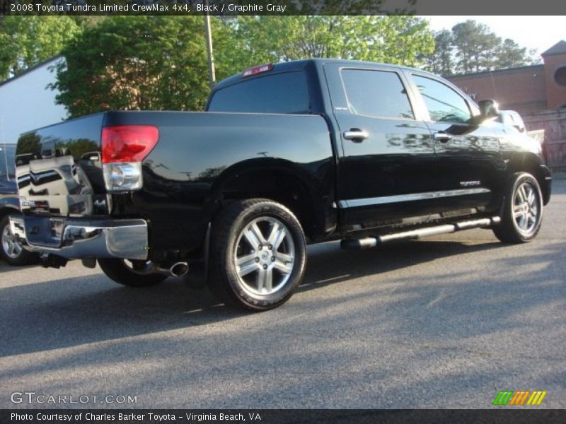 Black / Graphite Gray 2008 Toyota Tundra Limited CrewMax 4x4