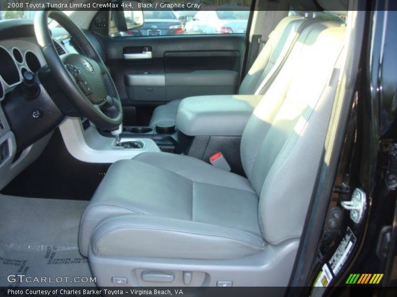 Black / Graphite Gray 2008 Toyota Tundra Limited CrewMax 4x4