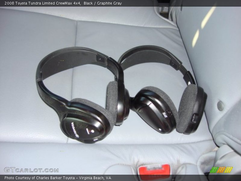 Black / Graphite Gray 2008 Toyota Tundra Limited CrewMax 4x4