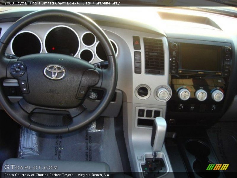 Black / Graphite Gray 2008 Toyota Tundra Limited CrewMax 4x4