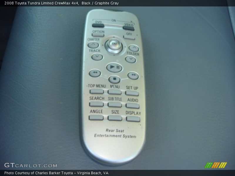 Black / Graphite Gray 2008 Toyota Tundra Limited CrewMax 4x4