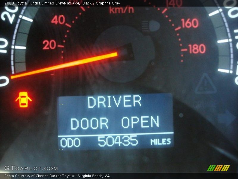 Black / Graphite Gray 2008 Toyota Tundra Limited CrewMax 4x4