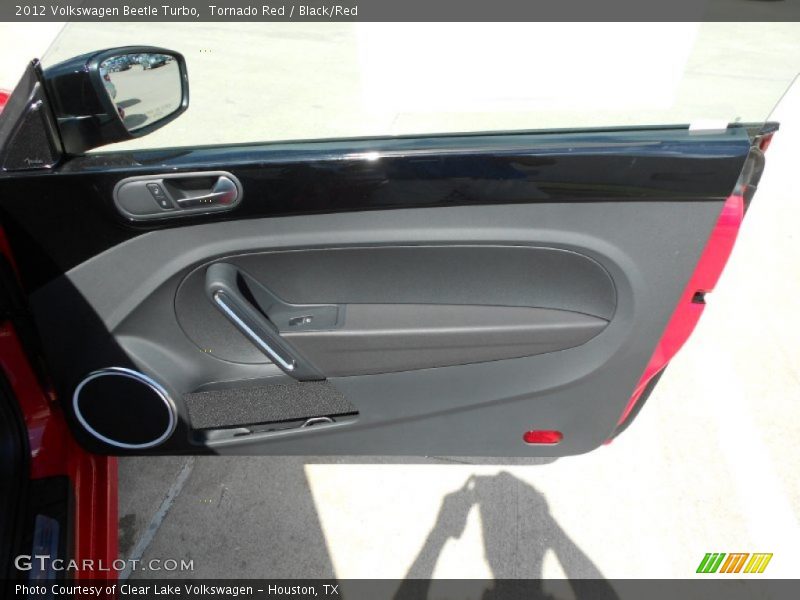 Tornado Red / Black/Red 2012 Volkswagen Beetle Turbo