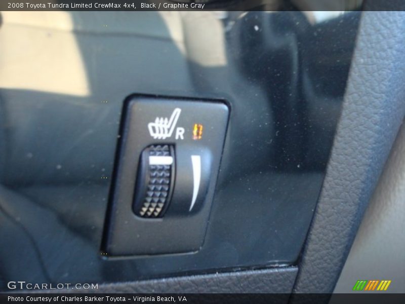 Black / Graphite Gray 2008 Toyota Tundra Limited CrewMax 4x4