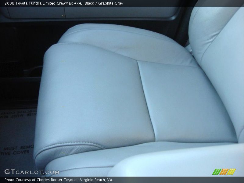 Black / Graphite Gray 2008 Toyota Tundra Limited CrewMax 4x4