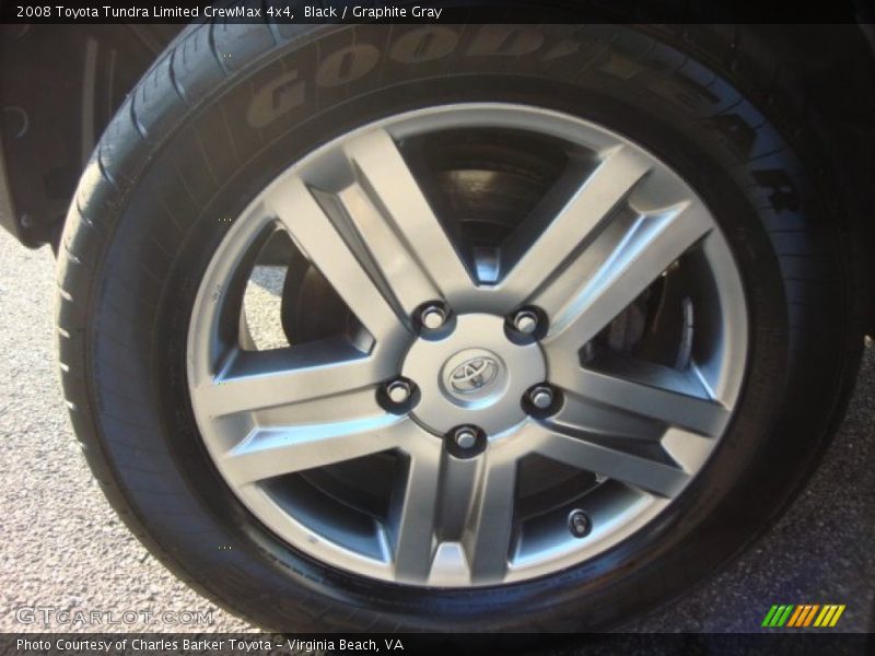 Black / Graphite Gray 2008 Toyota Tundra Limited CrewMax 4x4