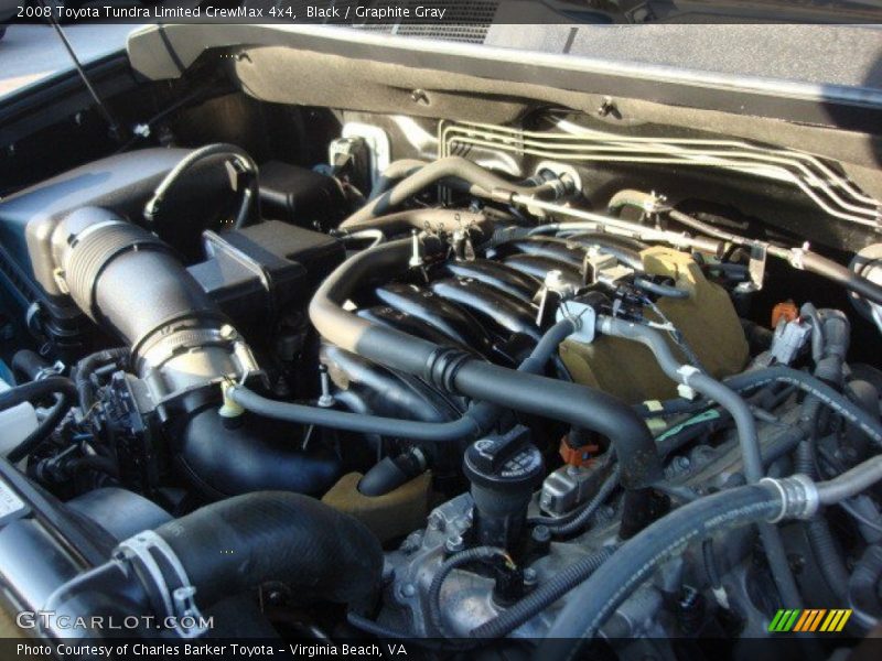 Black / Graphite Gray 2008 Toyota Tundra Limited CrewMax 4x4