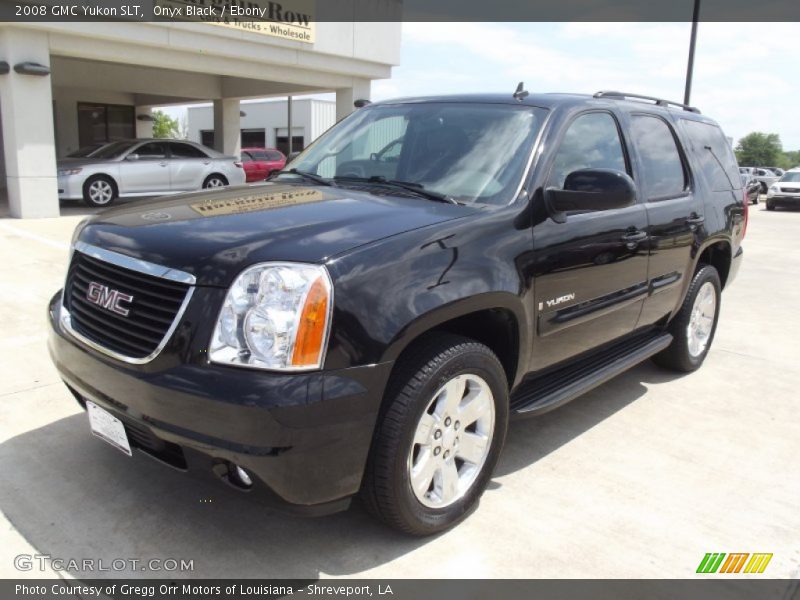 Onyx Black / Ebony 2008 GMC Yukon SLT