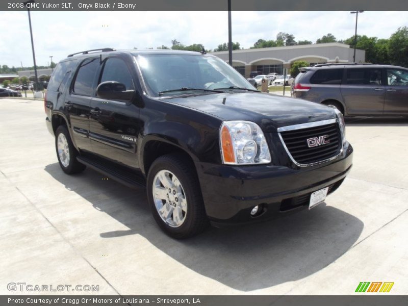 Onyx Black / Ebony 2008 GMC Yukon SLT