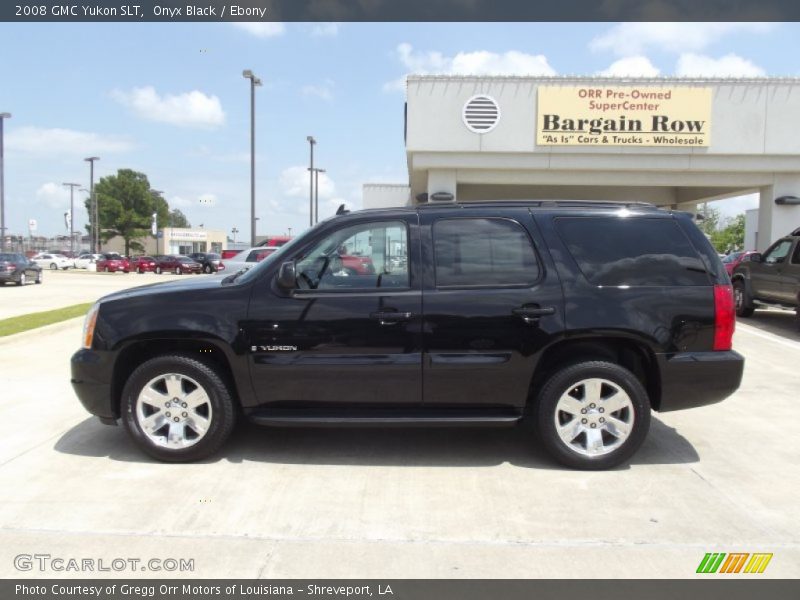 Onyx Black / Ebony 2008 GMC Yukon SLT