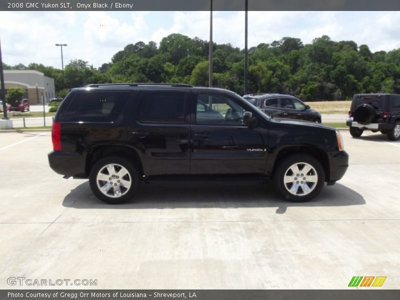 Onyx Black / Ebony 2008 GMC Yukon SLT