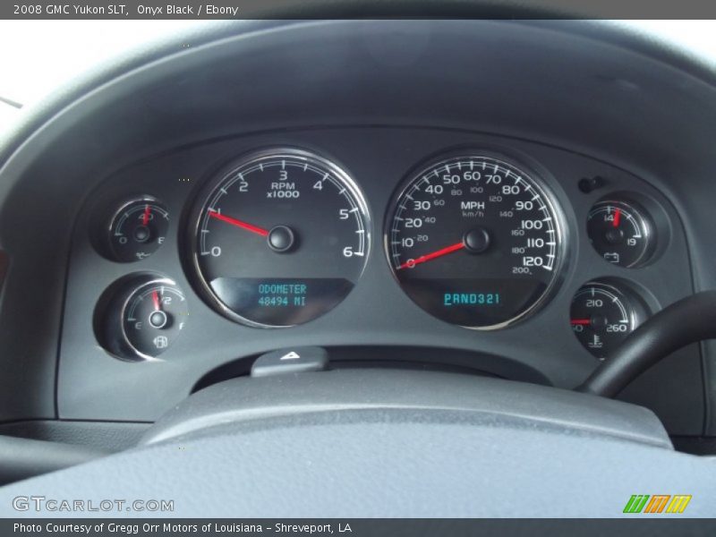 Onyx Black / Ebony 2008 GMC Yukon SLT