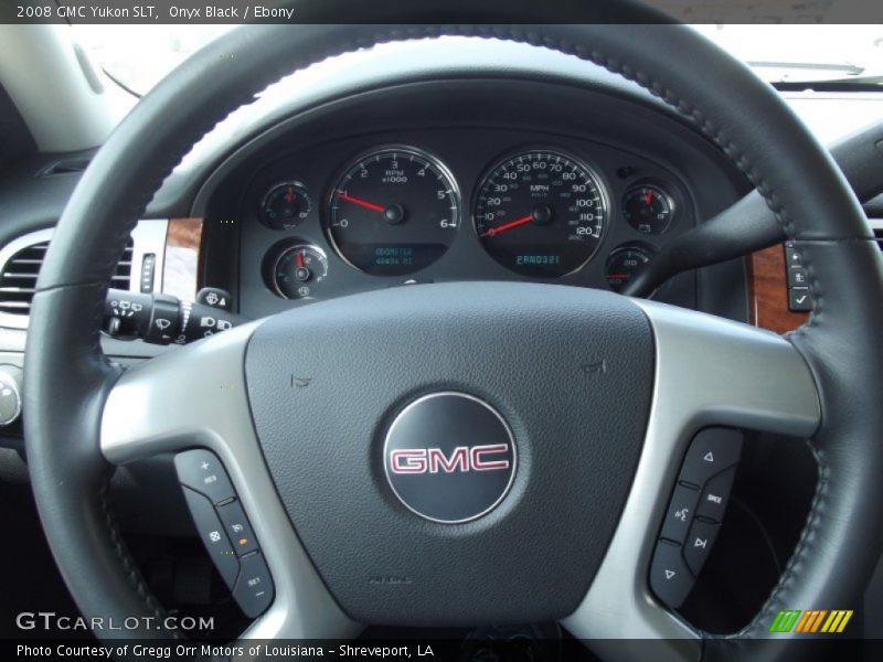 Onyx Black / Ebony 2008 GMC Yukon SLT