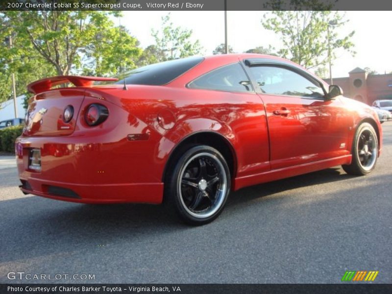 Victory Red / Ebony 2007 Chevrolet Cobalt SS Supercharged Coupe