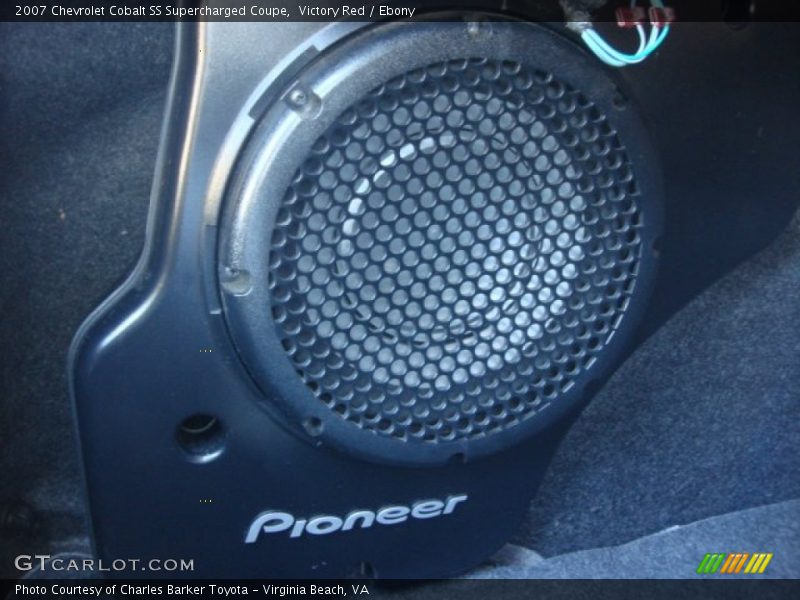 Audio System of 2007 Cobalt SS Supercharged Coupe