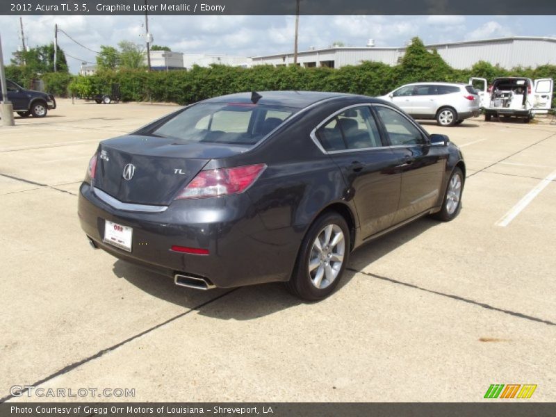 Graphite Luster Metallic / Ebony 2012 Acura TL 3.5