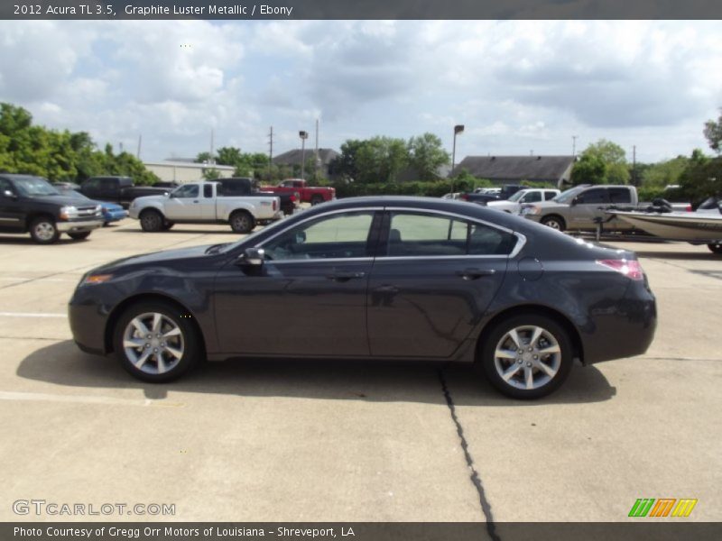 Graphite Luster Metallic / Ebony 2012 Acura TL 3.5