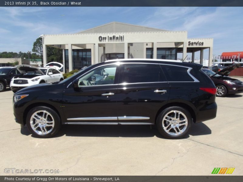 Black Obsidian / Wheat 2013 Infiniti JX 35