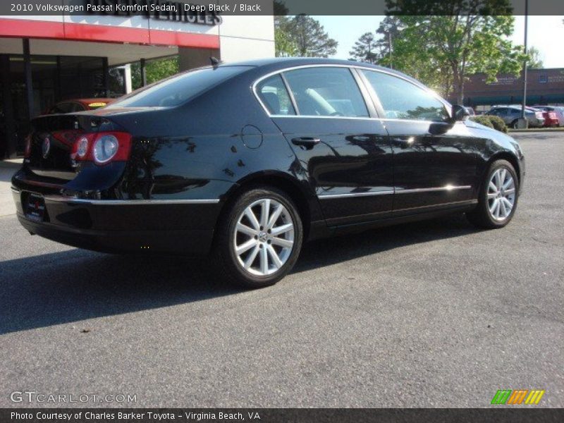 Deep Black / Black 2010 Volkswagen Passat Komfort Sedan
