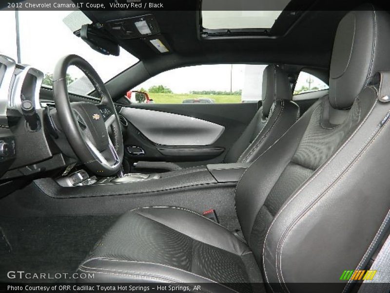 Victory Red / Black 2012 Chevrolet Camaro LT Coupe