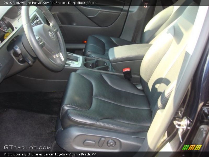 Deep Black / Black 2010 Volkswagen Passat Komfort Sedan