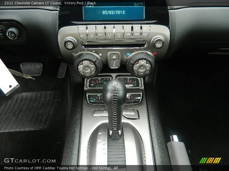 Victory Red / Black 2012 Chevrolet Camaro LT Coupe