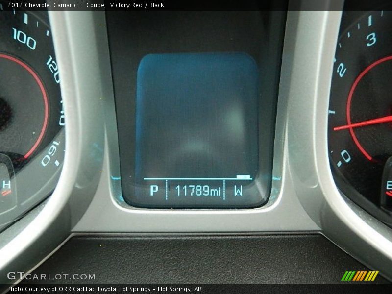Victory Red / Black 2012 Chevrolet Camaro LT Coupe