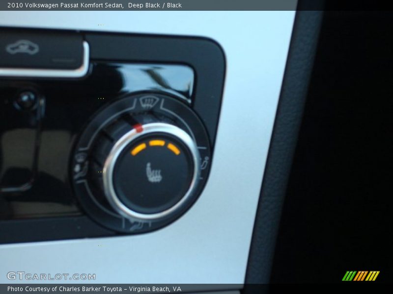 Deep Black / Black 2010 Volkswagen Passat Komfort Sedan