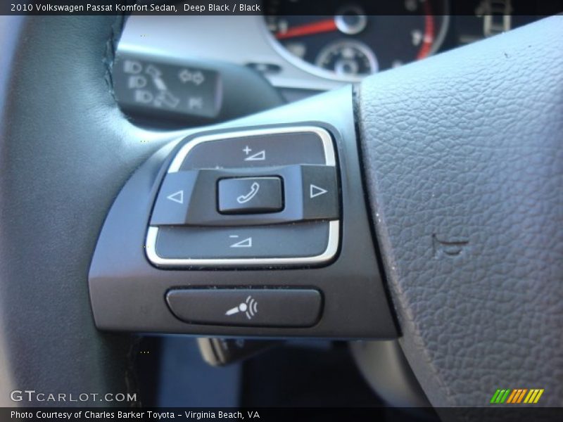 Deep Black / Black 2010 Volkswagen Passat Komfort Sedan