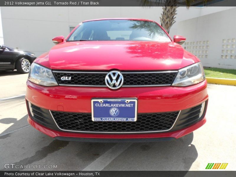 Tornado Red / Titan Black 2012 Volkswagen Jetta GLI