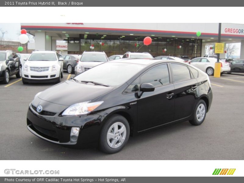 Black / Bisque 2011 Toyota Prius Hybrid III