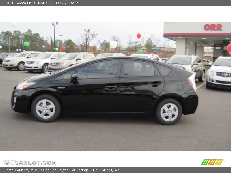 Black / Bisque 2011 Toyota Prius Hybrid III