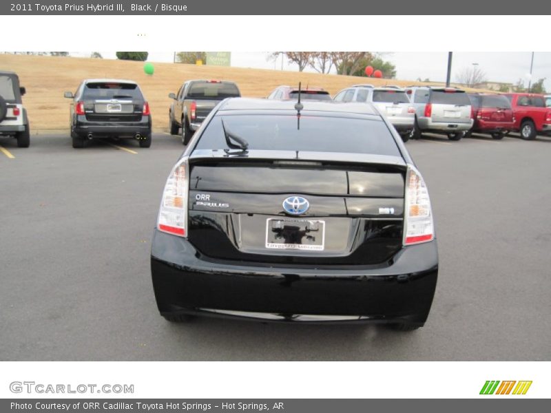 Black / Bisque 2011 Toyota Prius Hybrid III
