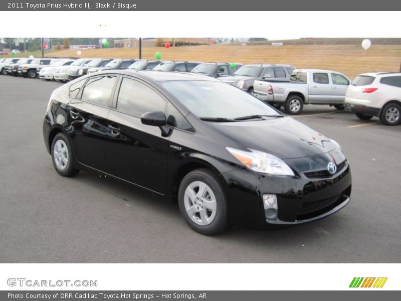 Black / Bisque 2011 Toyota Prius Hybrid III