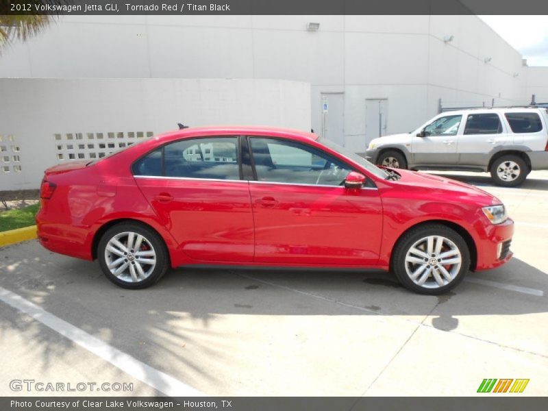 Tornado Red / Titan Black 2012 Volkswagen Jetta GLI
