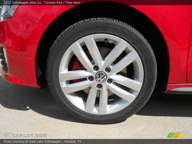 Tornado Red / Titan Black 2012 Volkswagen Jetta GLI