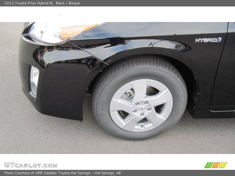 Black / Bisque 2011 Toyota Prius Hybrid III