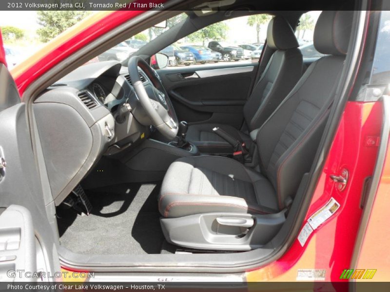 Tornado Red / Titan Black 2012 Volkswagen Jetta GLI