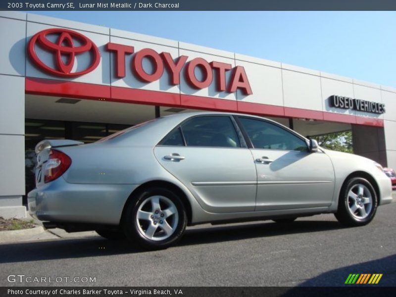 Lunar Mist Metallic / Dark Charcoal 2003 Toyota Camry SE
