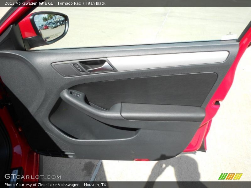Tornado Red / Titan Black 2012 Volkswagen Jetta GLI