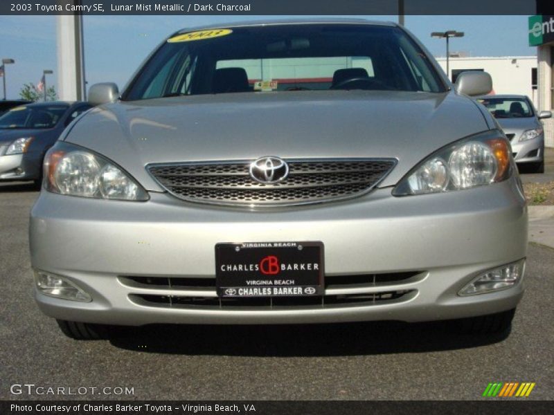 Lunar Mist Metallic / Dark Charcoal 2003 Toyota Camry SE