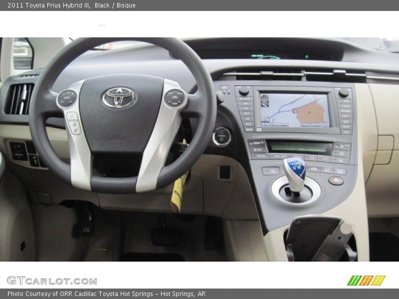 Black / Bisque 2011 Toyota Prius Hybrid III