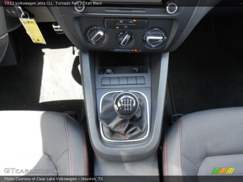 Tornado Red / Titan Black 2012 Volkswagen Jetta GLI