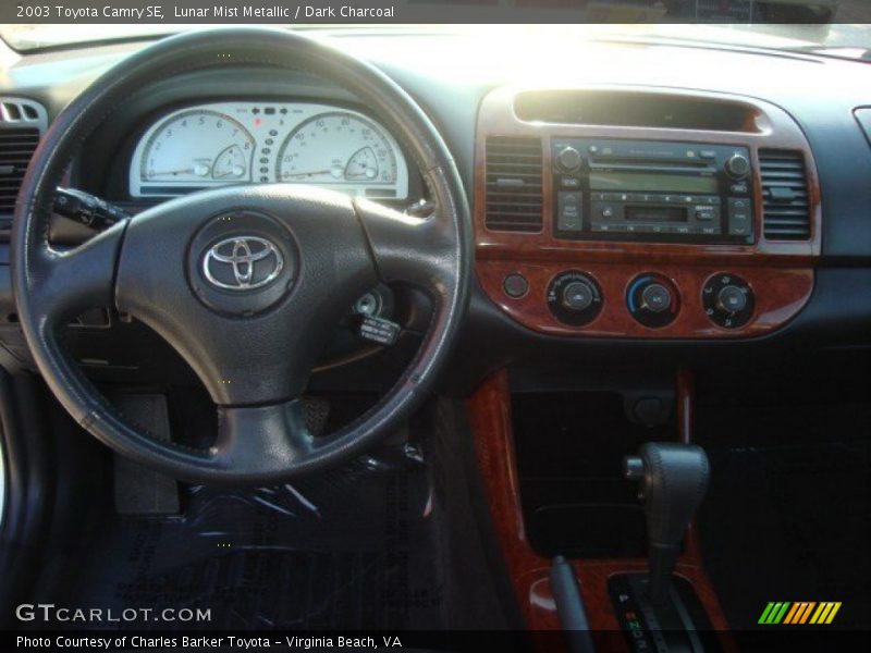 Lunar Mist Metallic / Dark Charcoal 2003 Toyota Camry SE